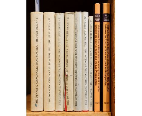 The Centre for East Asian Cultural Studies. The Dynastic Chronicles Bangkok Era The First Reign, Chaophraya Thiphakorawong Ed