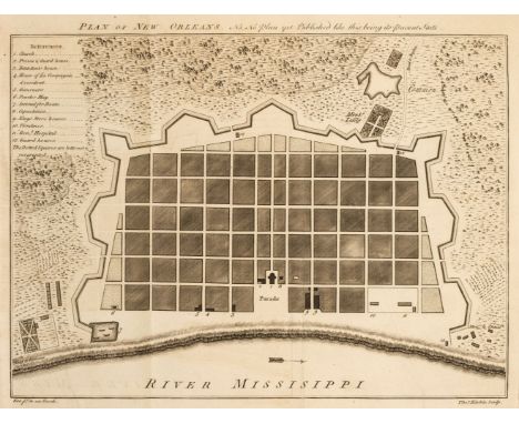 Pittman (Philip). The Present State of the European Settlements on the Missisippi [sic]; with a geographical description of t