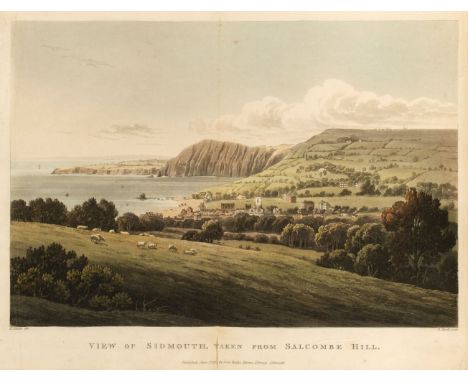 Butcher (Edmund). Sidmouth Scenery; or, Views of the Principal Cottages and Residences of the Nobility and Gentry: with a des