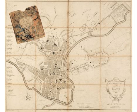 Bath. Chantry (T. Surveyor), A New and Accurate Plan of the City of Bath, A. Taylor &amp; W. Meyler, January 1st. 1801, uncol