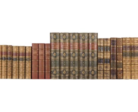 Bindings. The History of England..., by Lord Thomas Macaulay, 8 volumes, London: Longman, Green, Longman, Roberts &amp; Green