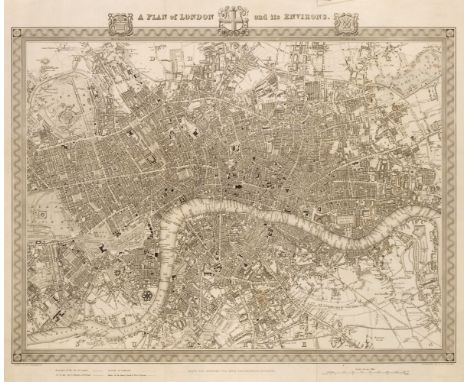 Lewis (Samuel). A Topographical Dictionary of England ..., Atlas volume only, London: S. Lewis and Co., 1844, printed title, 