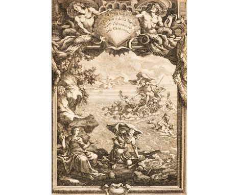 Buonanni (Filippo). Ricreatione dell'occhio e della mente nell'osservation delle chiocciole, 1st edition, Rome, Varese, 1681,