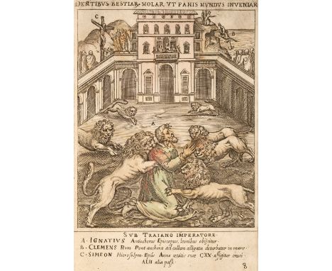 Circignani (Niccolò). Ecclesiae militantis triumphi sive, Deo amabilium martyrum gloriosa pro Christi fide certamina, 2nd edi
