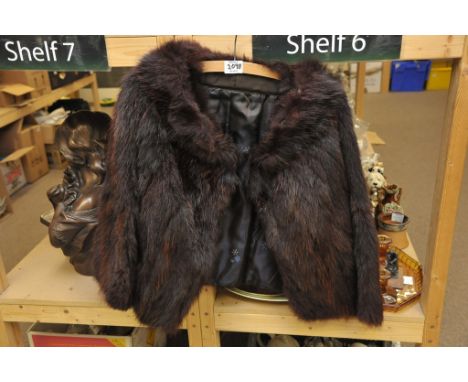 A fur coat.