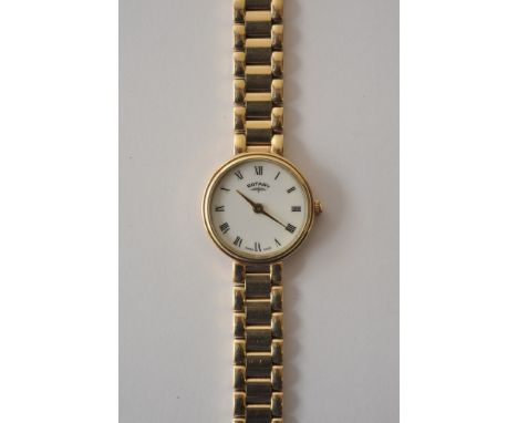 A 9ct yellow gold ladies wristwatch by Rotary