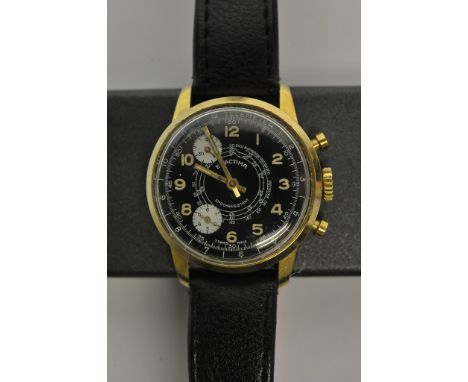 A Working Vintage Exactima Chronometer Wrist Watch