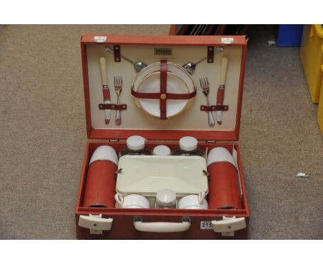 A vintage Brexton picnic set