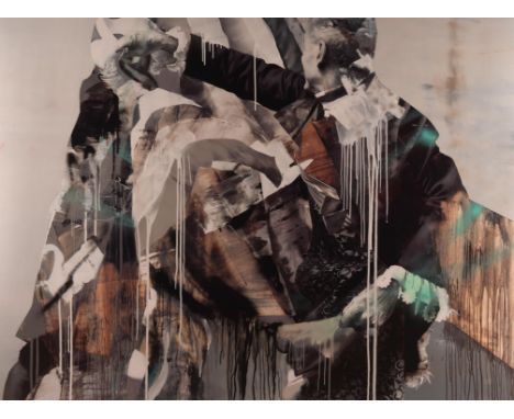 Conor Harrington (b.1980), 'A Study for Meditations of a Royal Ringmaster', print in colors (archival pigment), silkscreen, g