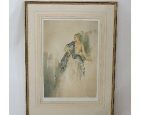 William Russell Flint'Ray'Reproduction print, blind stamp, numbered37 x 54cm