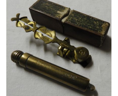 SIMMONS SOVEREIGN SCALES &amp; SCHRAEDER TYRE GUAGE