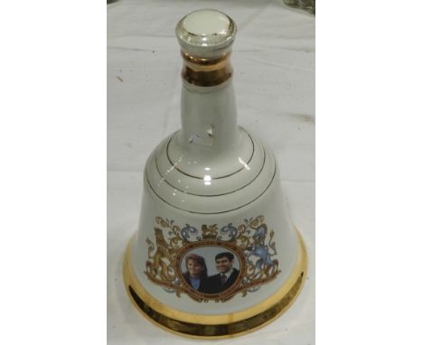 WADE BELLS WHISKY COMMERATIVE DECANTER UNOPENED  
