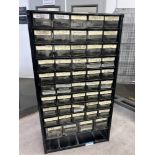50 Station Organizer Full of Thread Gages Labeled Various Sizes