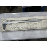 Mitutoyo .5"-18" Vernier OD ID Caliper
