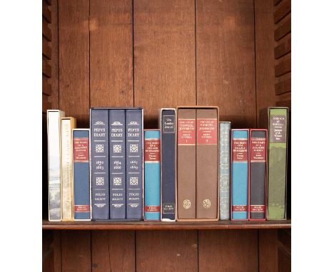 Folio Society a collection largely consisting of works by and about diarists to include Boswell (James) The Life of Samuel Jo