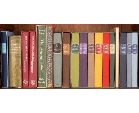 Folio Society a collection of volumes, including Hardy (Thomas) collection of six novels [ibid] The Woodlanders, 1991; Pinker