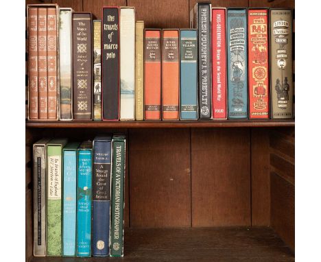 Folio Society volumes largely pertaining to travel, to include Hudson (Roger ed.) The Grand Tour, 1592-1796, 1993; Latham (Ro
