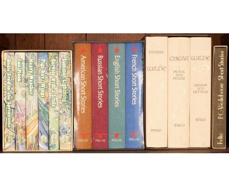 Folio Society a collection of literary volumes, to include Wodehouse (P. G.) Best of Blandings, 6 volumes, 2004; [ibid] Short