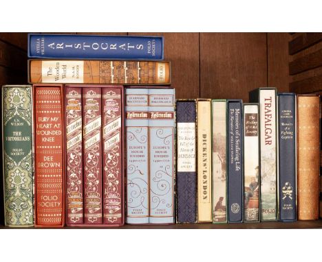 Folio Society volumes largely pertaining to 19th Century history to include Rodger (N. A. M.) The Wooden World: An Anatomy of