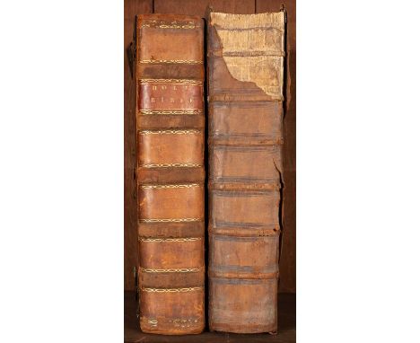 Bibles to include: The Book of Common-Prayer, London: John Bill and Christopher Barker, 1679, folio, full figured leather on 