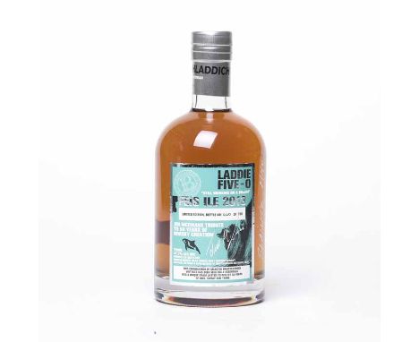 BRUICHLADDICH 'LADDIE FIVE-O' FEIS ILE 2013 Islay Single Malt Scotch Whisky. Bottled to commemorate 50 years of Jim McEwan as