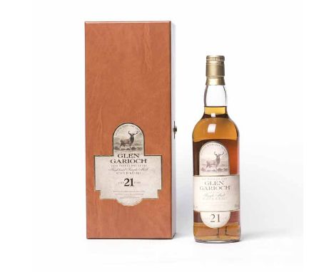 GLEN GARIOCH AGED 21 YEARS
Highland Single Malt Scotch Whisky. 700ml, 43% volume, in presentation box. 
