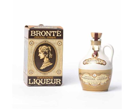 BRONTË YORKSHIRE LIQUEUR
"This liqueur is based on French Brandy (with honey) blended in Yorkshire". 12 fl. ozs, 60° proof, i