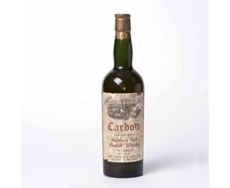 CARDOW 100% POT STILL
Highland Malt Scotch Whisky. Bottled by John Walker & Sons Ltd: Kilmarnock, Scotland. 