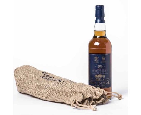 BLUE HANGER 2nd LIMITED RELEASE 25 YEARS OLD
Blended Scotch Whisky. 70cl, 45.6% volume, in hessien sack. 
