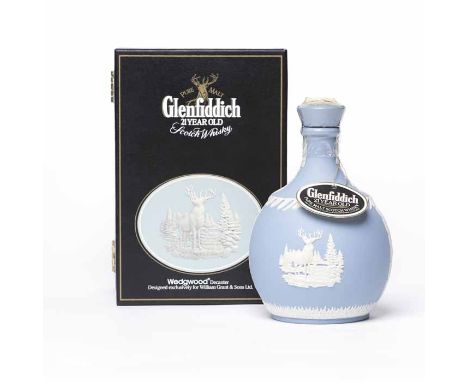 GLENFIDDICH 21 YEAR OLD WEDGWOOD DECANTER
Single Malt Scotch Whisky. 700ml, 43% volume, in presentation box with certificate 