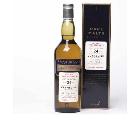 CLYNELISH 1972 AGED 24 YEARS RARE MALTS
Single Malt Scotch Whisky. Distilled 1972, bottled September 1997. Limited edition, b