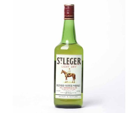 ST. LEGER
Blended Scotch Whisky, by Hill Thomas & Co., Imported by Shaw-Ross to Miami, Florida, 86° Proof, 4/5 quart. CONDITI