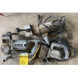 Lot - (3) Assorted Cutting Sheears & Roller