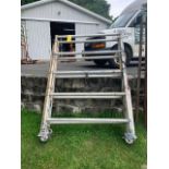Lot - (3) Independent Scaffolding Units