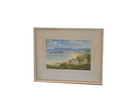 A Watercolour 'North Antrim Coast'  - J Wilkinson 