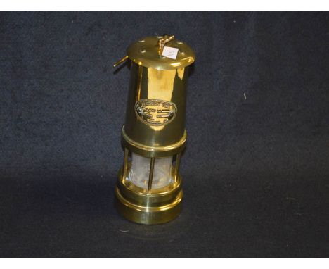 A Brass Miners Lamp 