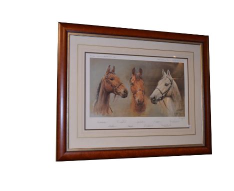 A Limited Edition Signed Print 'The Three Kings' 