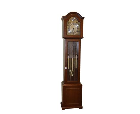 A Triple Weight Longcase Granddaughter Clock 