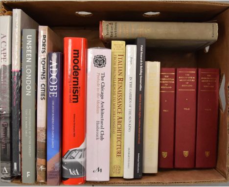HASBROUCK, Wilbert R, The Chicago Architectural Club, 4to, still in shrinkwrap. With other large format books on architecture