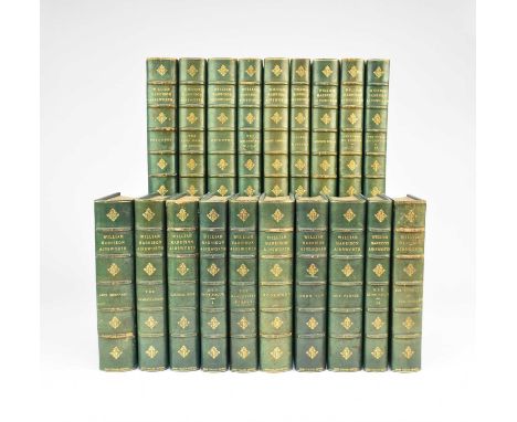 AINSWORTH, William Harrison. Historical Romances. 19 vols (of 20?) George Barrie and Son. Philadelphia, circa 1901. First Sta