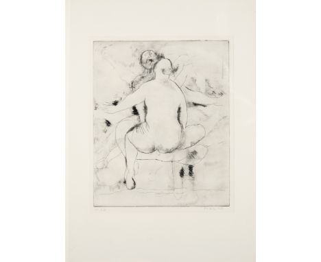 MarinoMarini1901 - 1980Etching H70.5 x L50 cm  (H27.76 x L19.69 in ), 1959Signature lower right. Edition lower left. Ex. 30/6