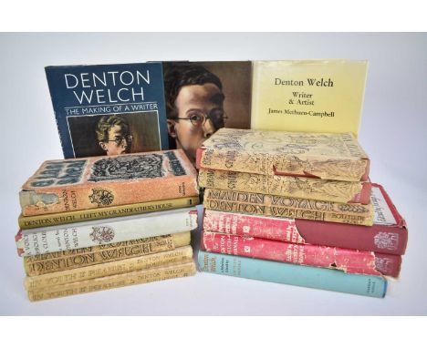 Denton Welch: Collection of books, including first editions, including his first novel - Maiden Voyage, 1943 first edition wi