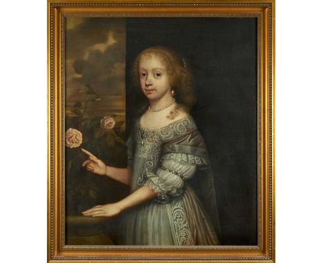 Manner of Sir Peter Lely (1618-1680) oil on canvas - Portrait of a Noblewoman, 75cm x 64cm, in gilt frameAs to the age of the