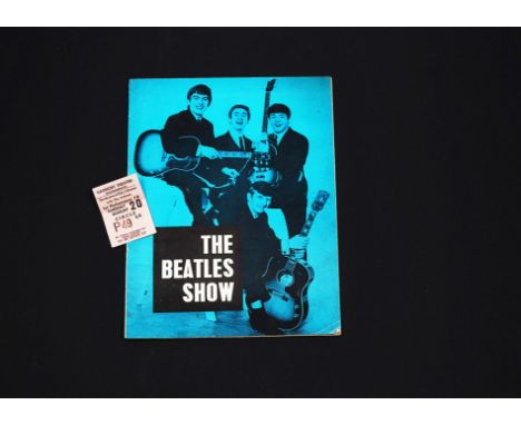 The Beatles, Original designated programme and ticket stub for their performance at The Gaumont Theatre, Bournemouth Tuesday 