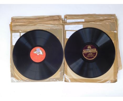 Vocal records, 10-inch: Thirty-one, by Bernac acc Poulenc, Cortis (VA1), N. Evans, Fuller, Galli-Curci, Kurz, Lotte Lehmann (