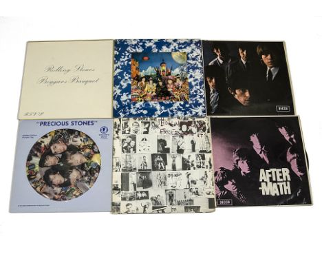 Rolling Stones, approx fifteen albums and picture discs including No2, Beggars Banquet, Exile On Main Street, Emotional Rescu