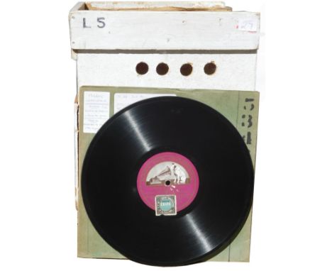 Vocal records, 10-inch: Seventy-two, by Lapelleiere (2), Lauri-Volpi, Lehmann (2), de l'Isle (2), de Luca 4), Martell (2), Ma