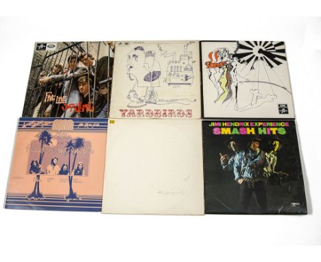 Various Albums, seven Mann, Jimi Hendrix, The Beatles, Pretty Things, The Yardbirds x2 and The Faces, various years and condi