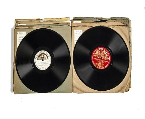 Vocal records, 10-inch: fourteen, by Ansseau (VA63),Baklanoff (U.S. Decca 9-20423), Ginster (Victor 1737), Grey (Polydor 561.