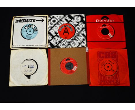 Psych / Pop, Five singles, Tuesdays Children - A Strange light , Parson-Smith - The Letter, Steel Mill - Green Eyed God DEMO,